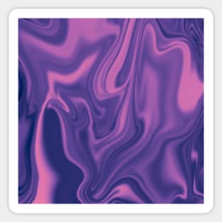 Cloudy Purple liquid marble by Minimal DM Sticker